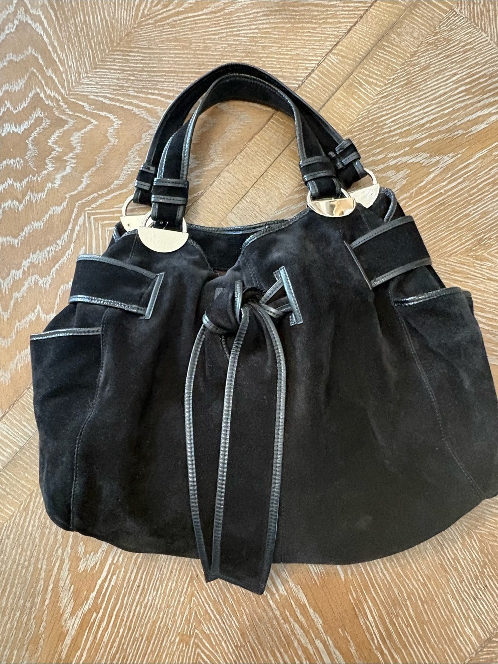Kooba handbag Kooba Elisha bow detail HOBO BAG PURSE - Picture 6 of 13